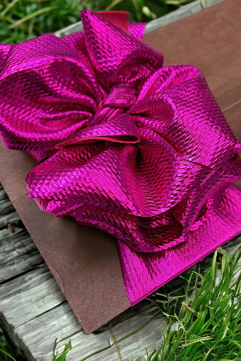 Metallic Hot Pink Headband