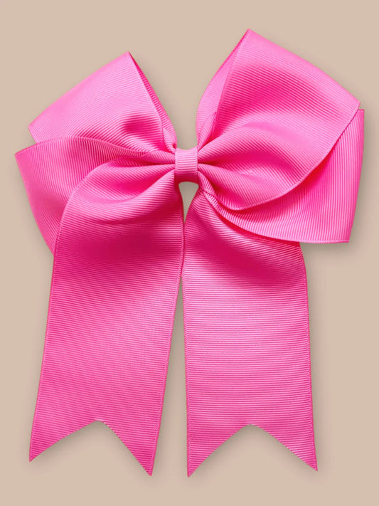 Hot Pink Tale Bow