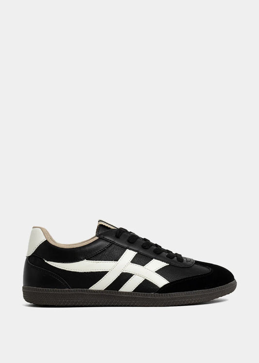 Shushop Sasha Black Suede Sneaker
