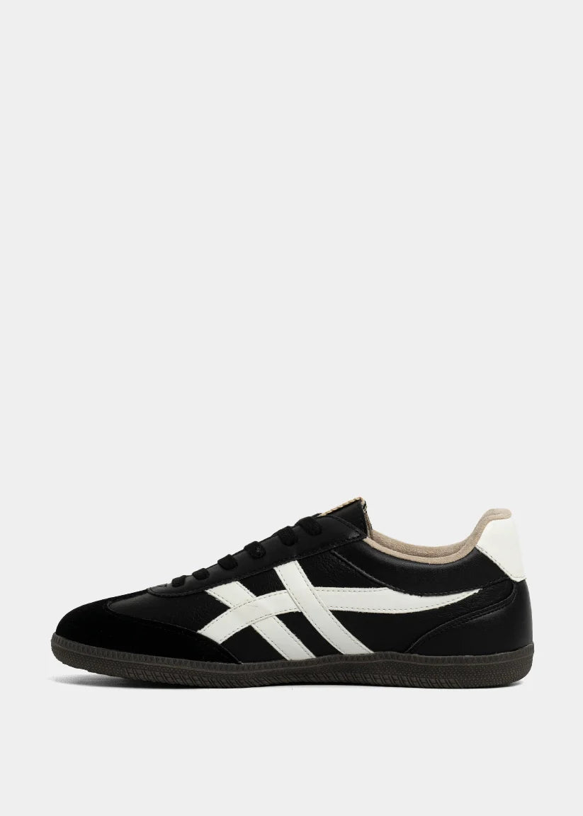 Shushop Sasha Black Suede Sneaker
