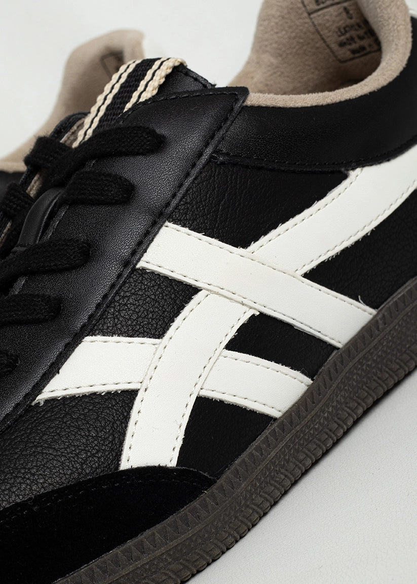 Shushop Sasha Black Suede Sneaker