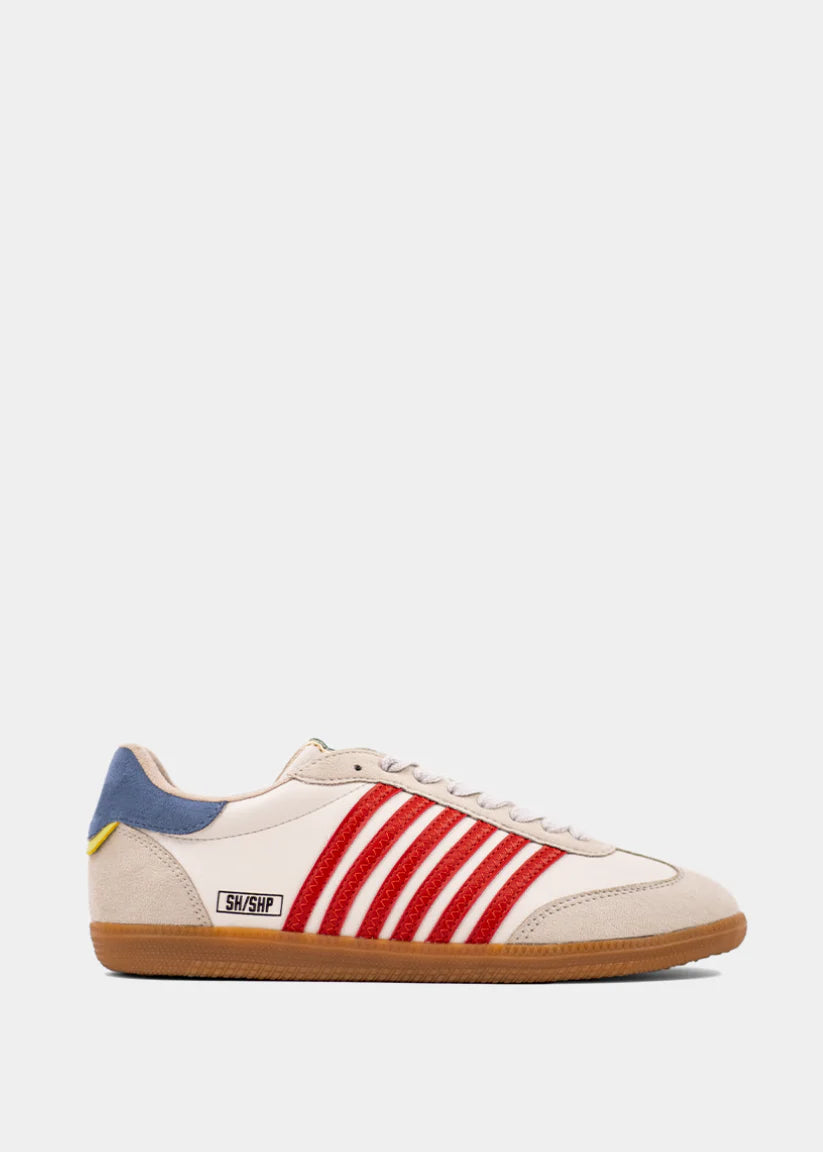 Shushop Stevie Red Stripe Sneaker