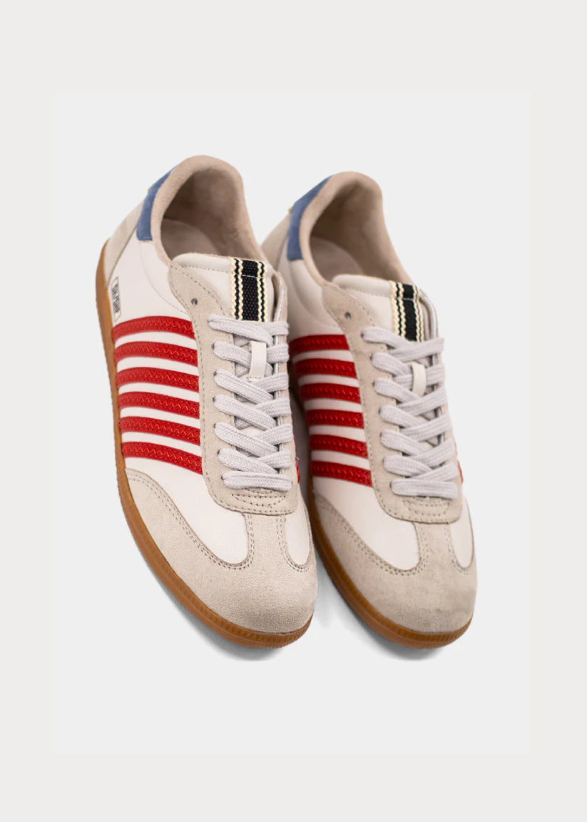 Shushop Stevie Red Stripe Sneaker