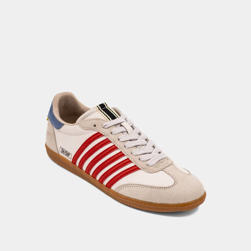Shushop Stevie Red Stripe Sneaker