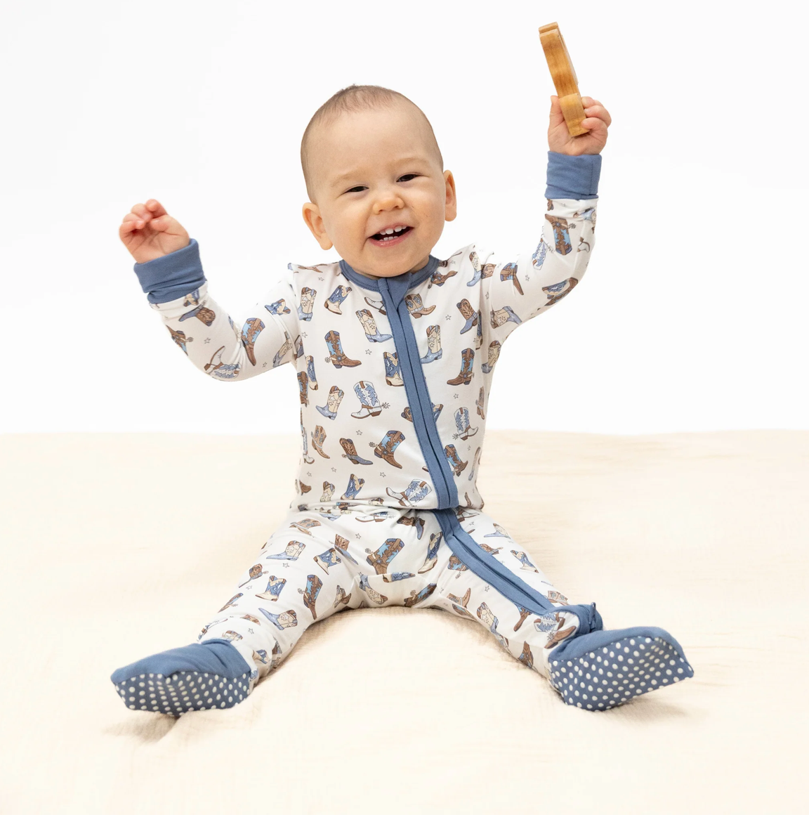 Cowboy Boots Convertible Romper