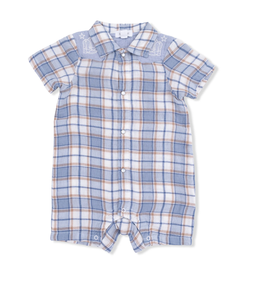 Angel Dear Western Plaid Shortie