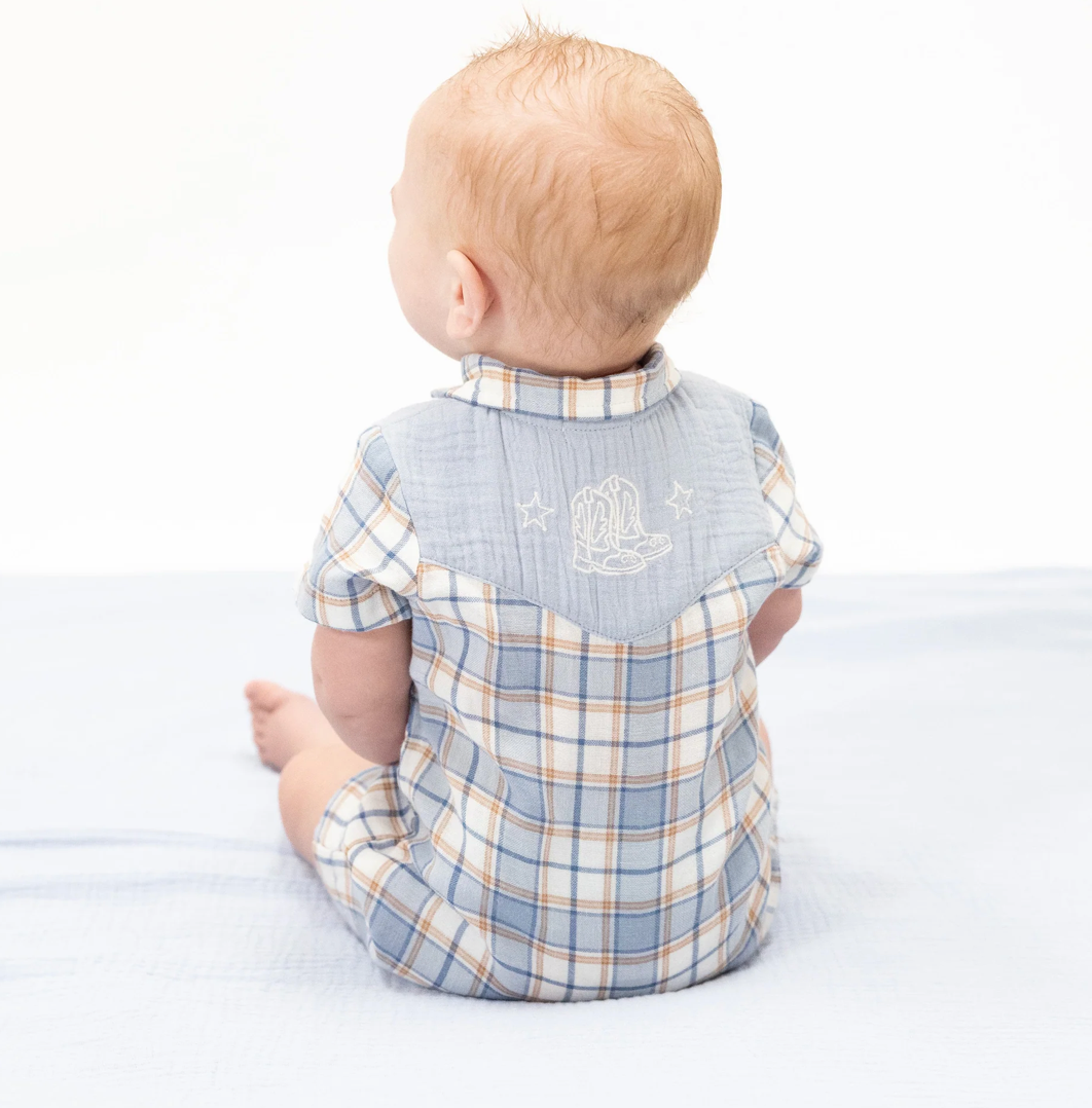 Angel Dear Western Plaid Shortie