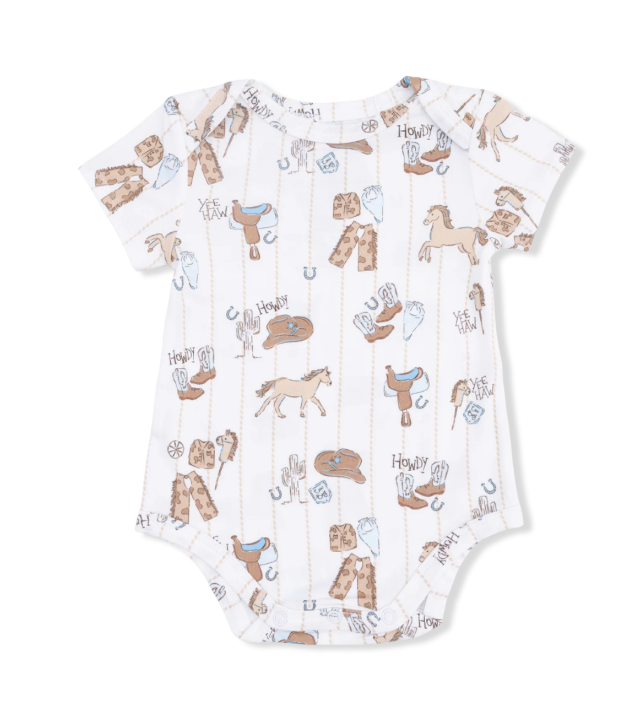 Angel Dear Cowboy Nursery Bodysuit