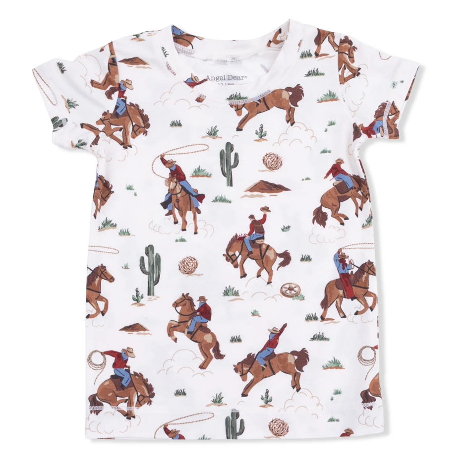 Angel Dear Buckaroo Western Loungewear Set