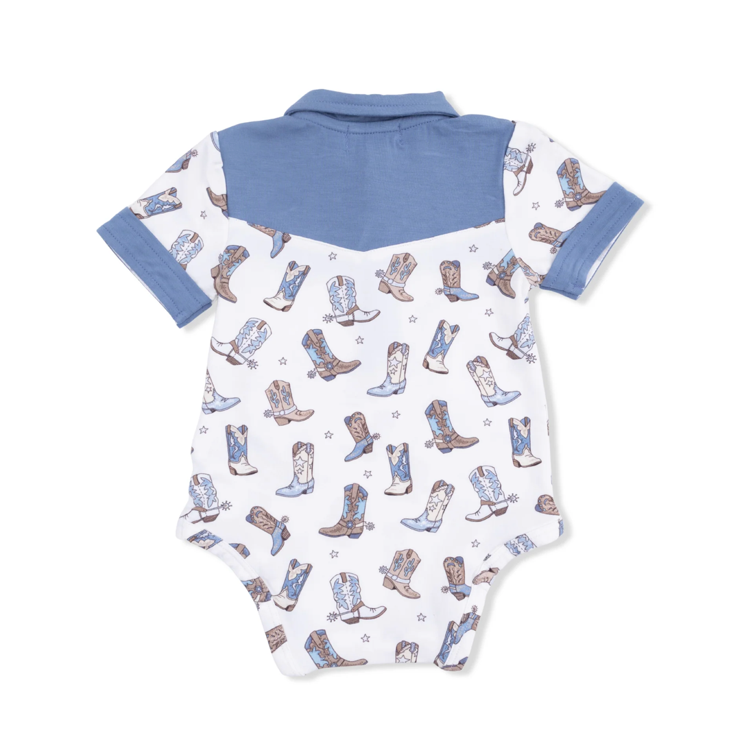 Angel Dear Cowboy Boots Bodysuit