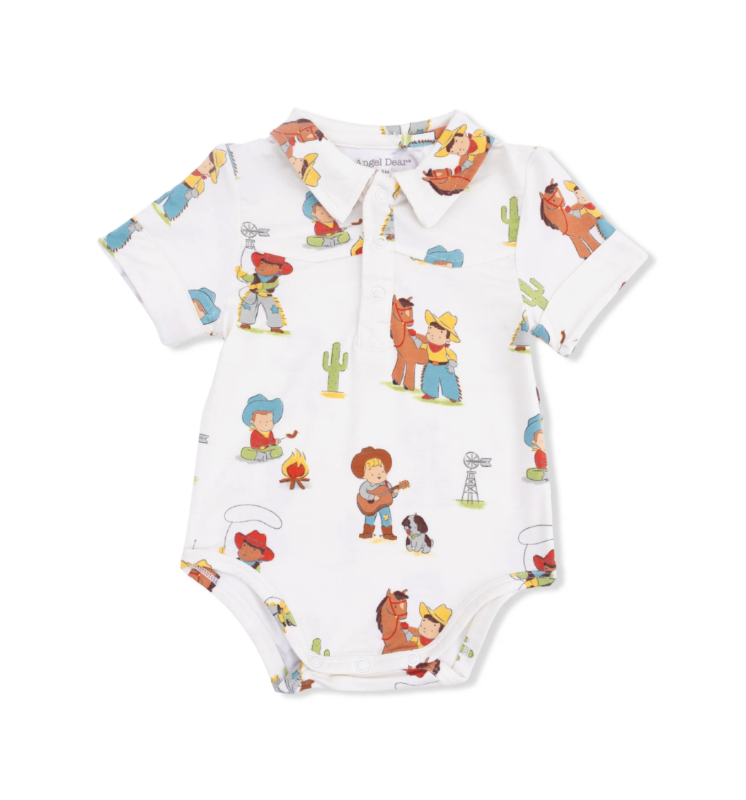Angel Dear Vintage Cowboy Bodysuit