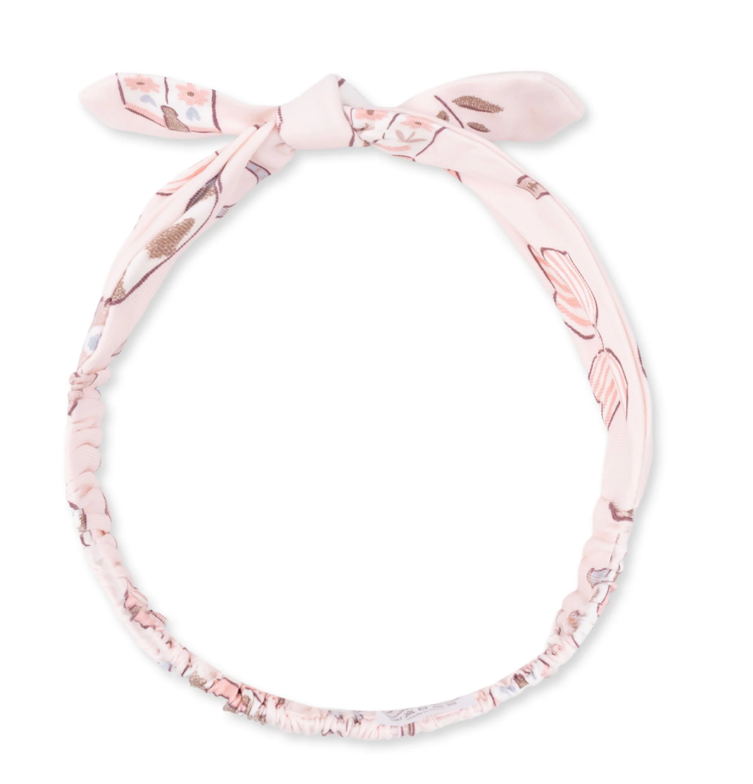 Angel Dear Cowboy Boots & Bows Knot Headband