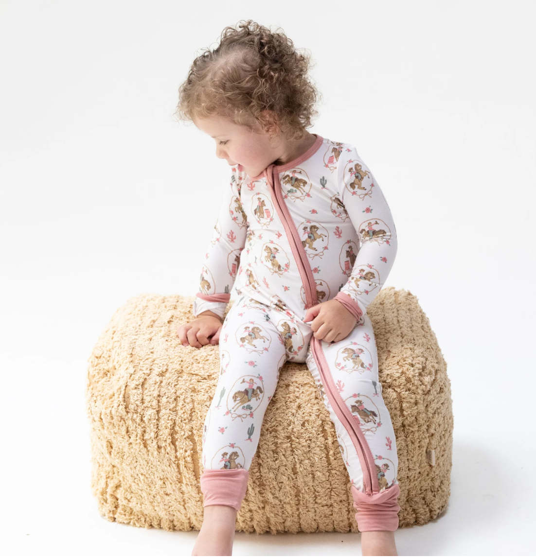 Angel Dear Cowgirl Cameos Convertible Romper