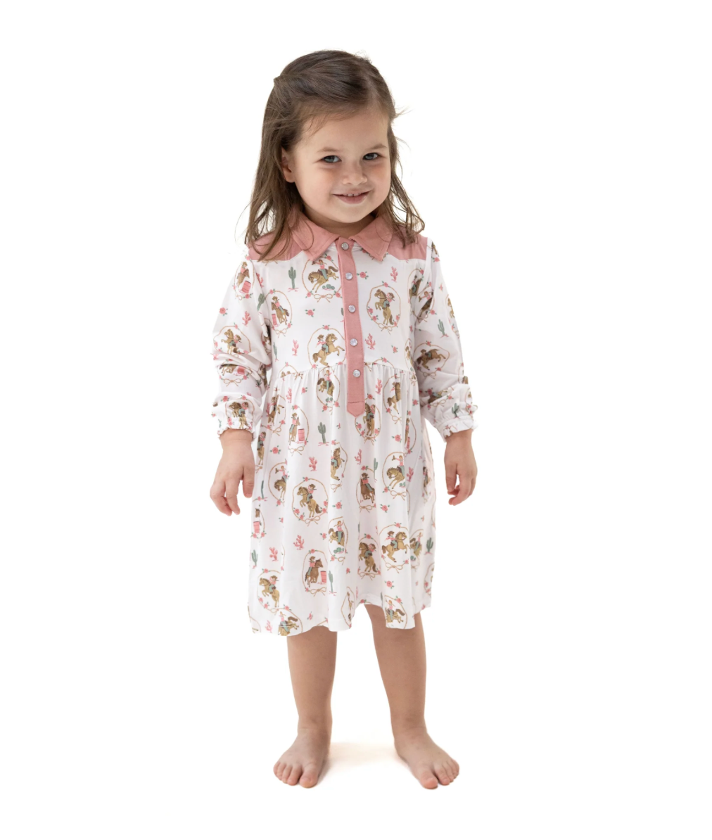 Angel Dear Cowboy Cameos Patsy Western Dress Set