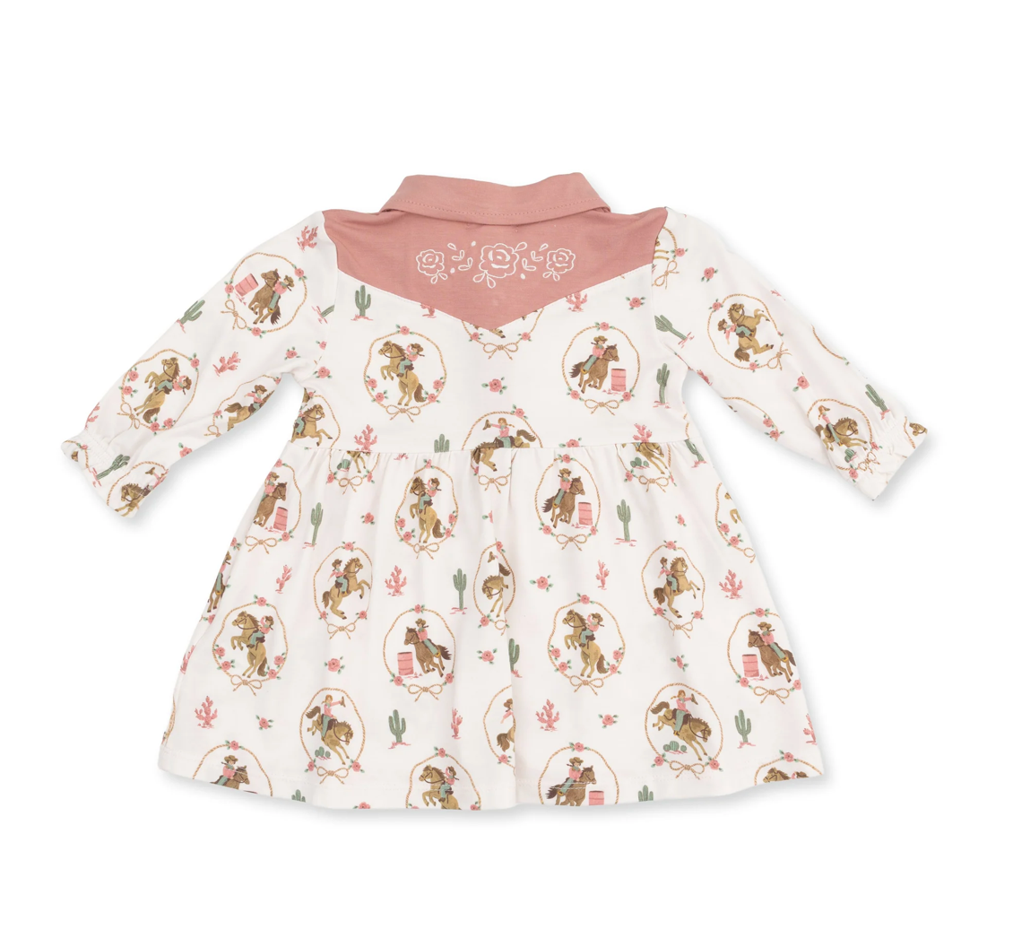 Angel Dear Cowboy Cameos Patsy Western Dress Set