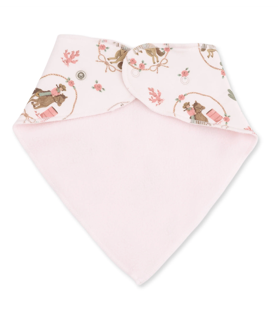 Angel Dear Cowgirl Cameos Bandana Bib