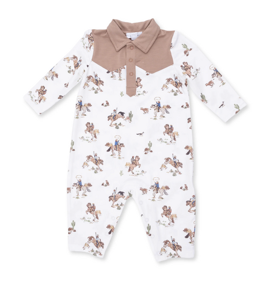 Angel Dear Horse Wrangler LS Cowboy Romper