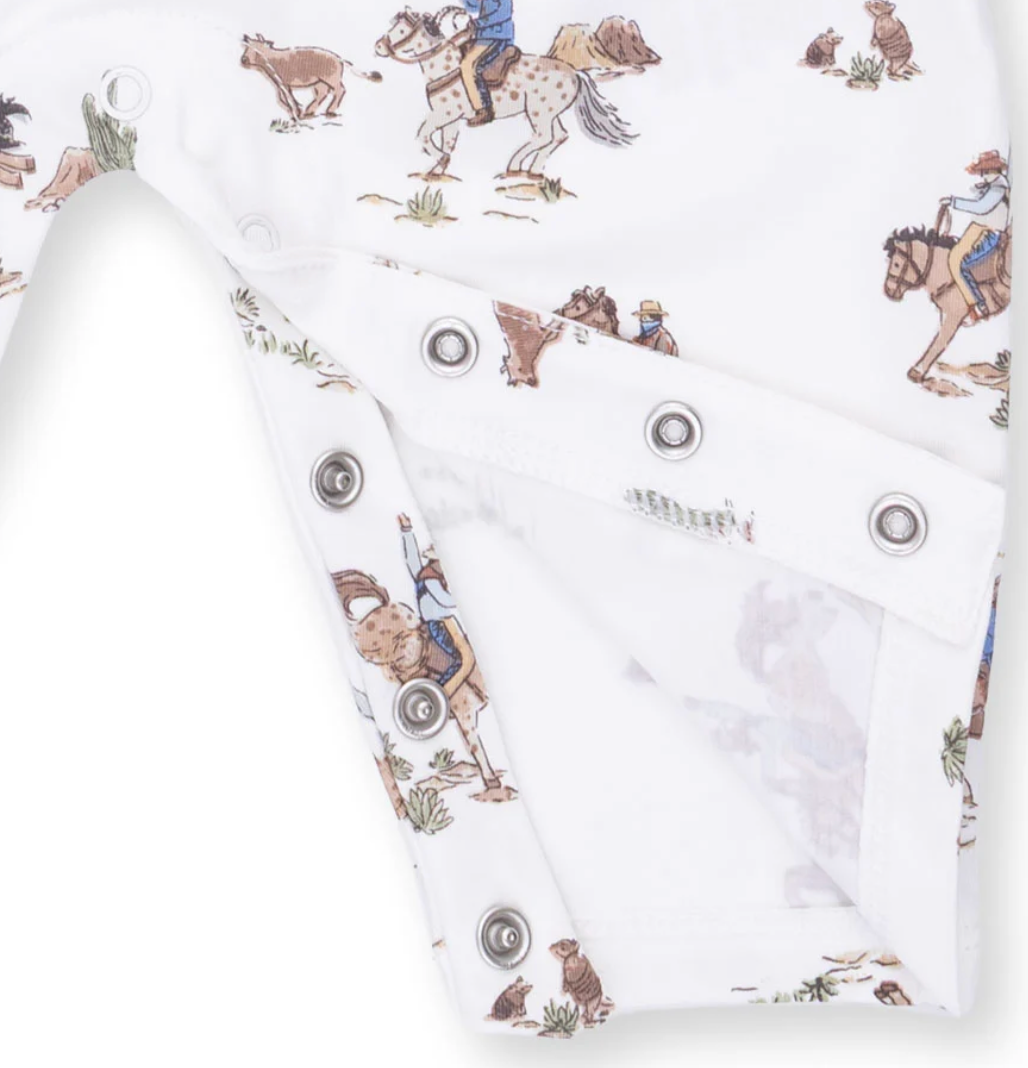 Angel Dear Horse Wrangler LS Cowboy Romper