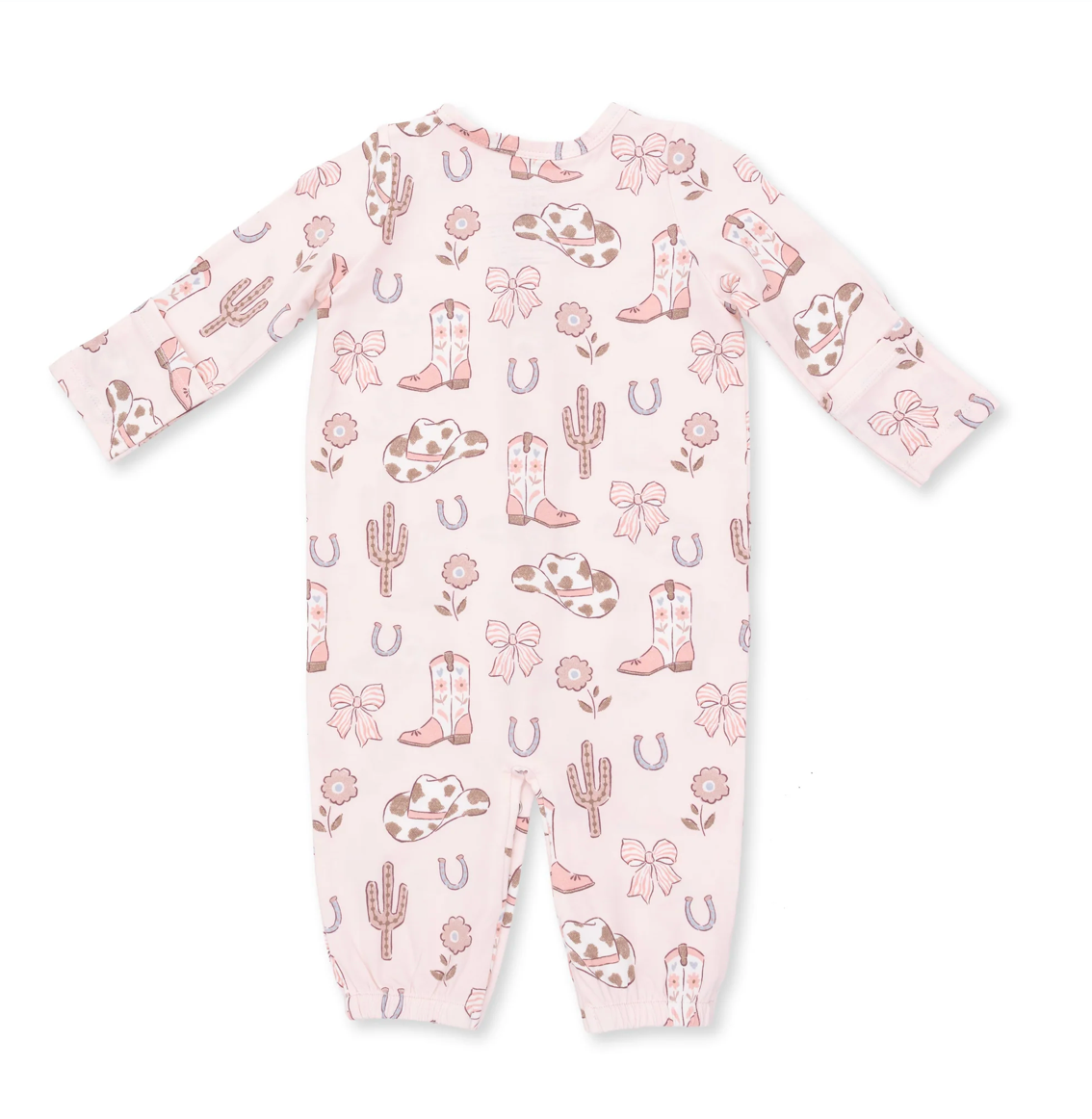 Angel Dear Cowboy Boots & Bows Convertible Gown Set