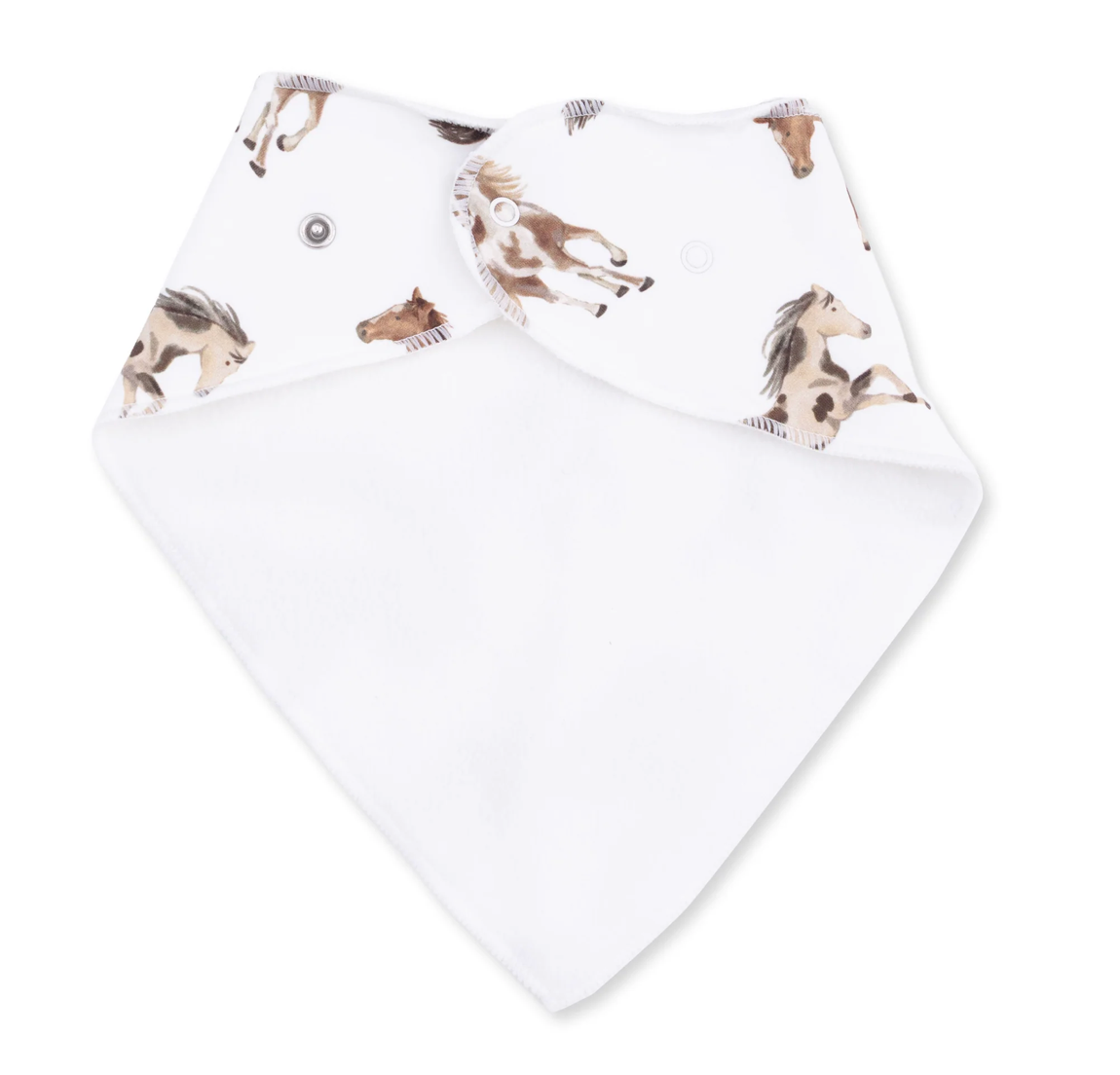 Angel Dear Wild Horses Bandana Bib