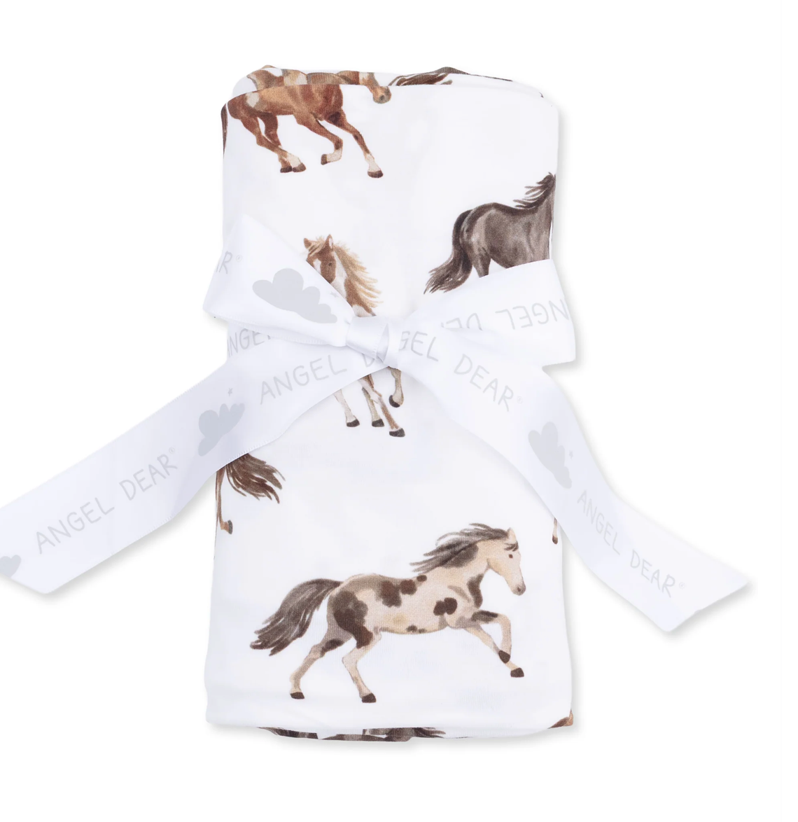 Angel Dear Wild Horses Swaddle Blanket