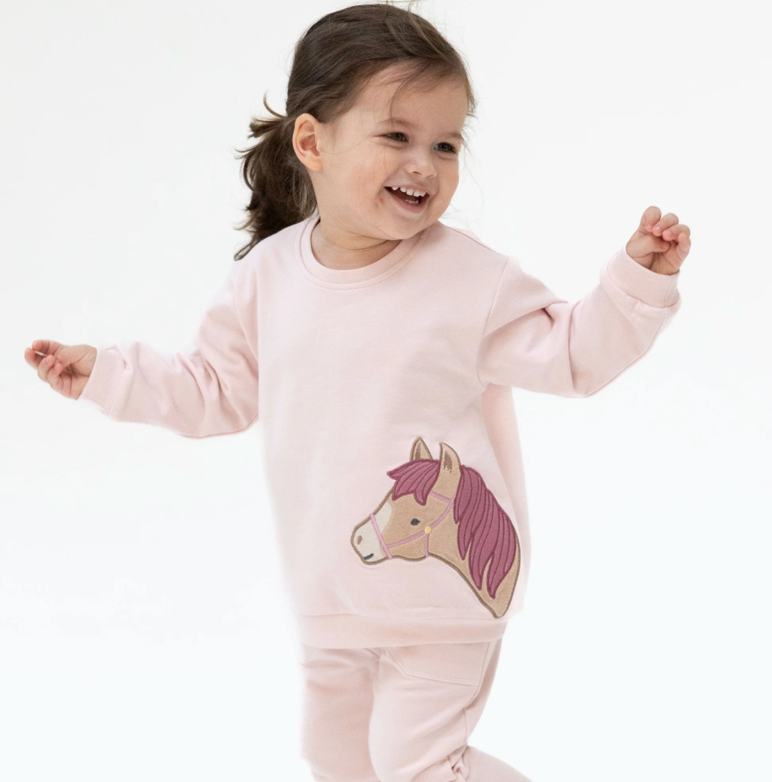 Angel Dear Horse Head Oversized Sweatshirt
