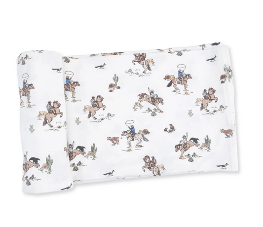 Angel Dear Horse Wrangler Swaddle Blanket