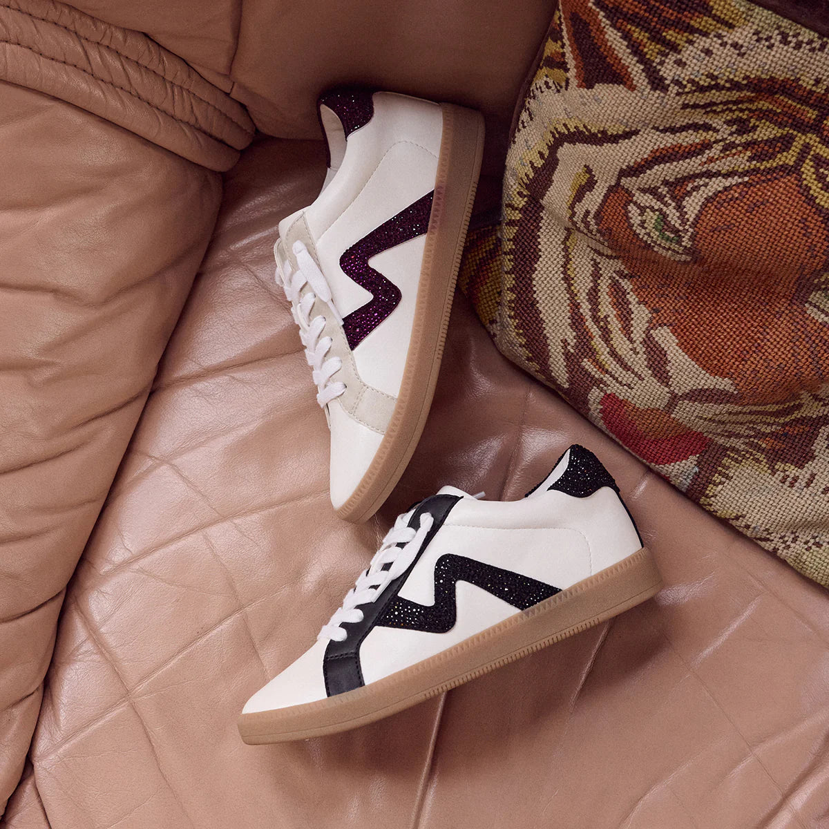 Yellow Box Ziti Crystal Sneaker