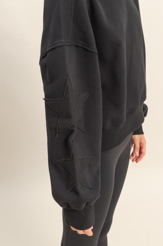 Star Patch Sweatshirt