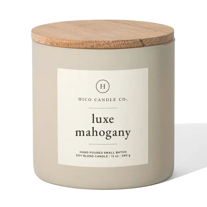 14 oz Luxe Mahogany Candle