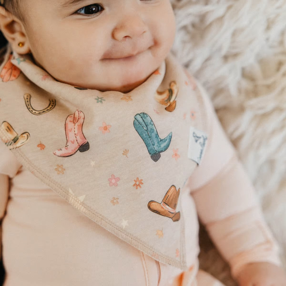Cheyenne Bandana Bib Set of 4