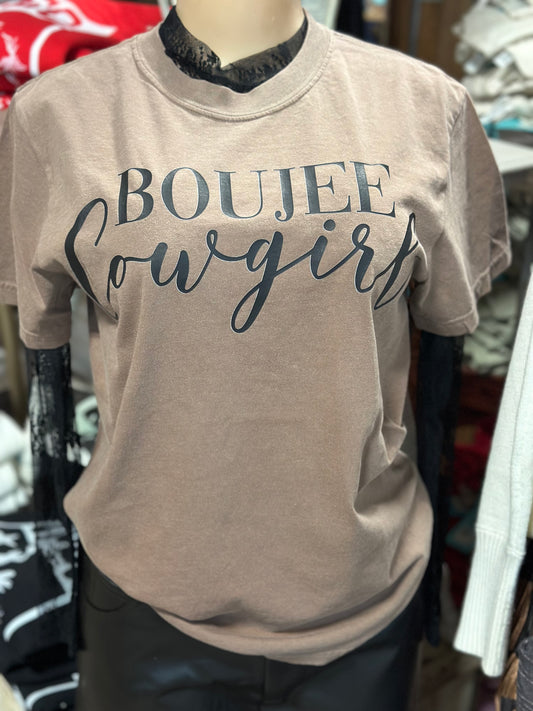 Bougee Cowgirl Expresso Tee