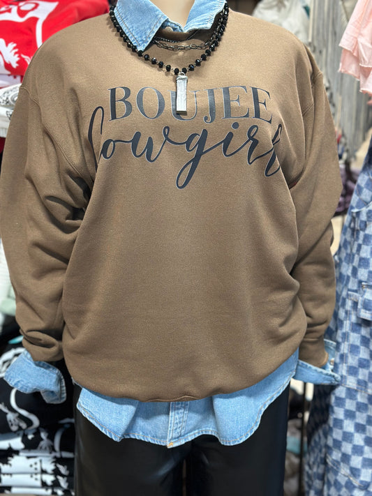 Boujee Cowgirl Sweatshirt