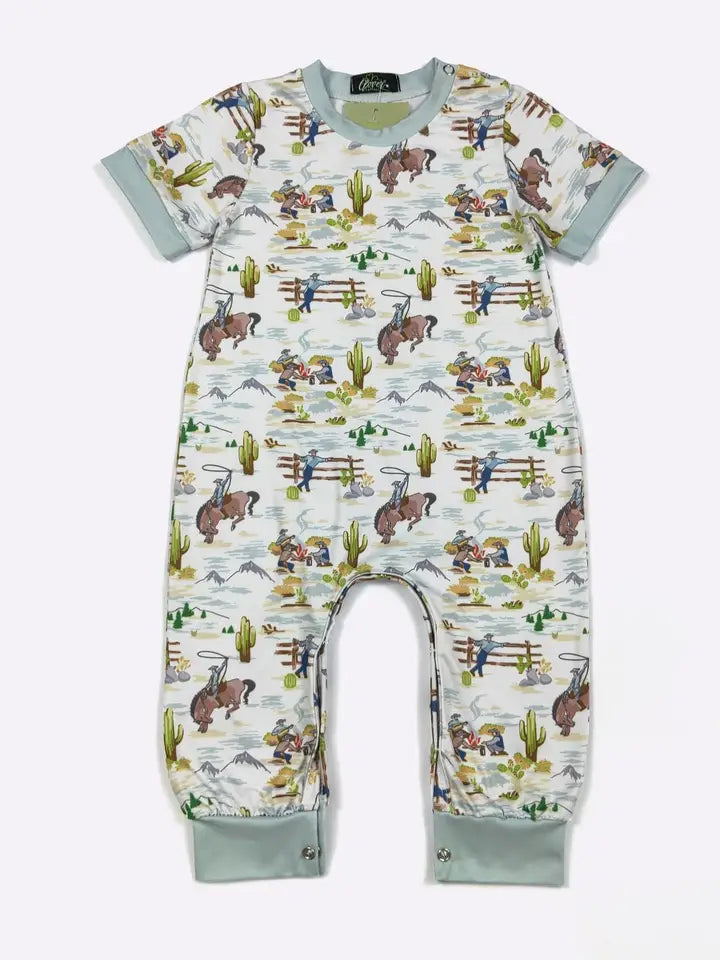Campfire Corral Boys Romper