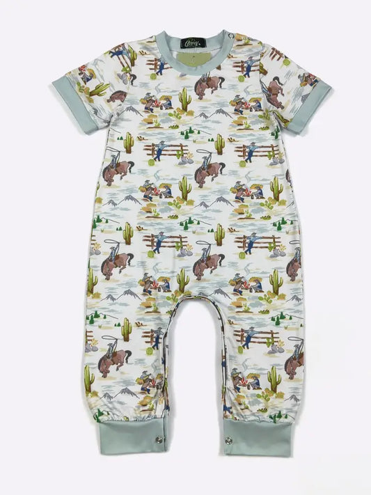 Campfire Corral Boys Romper