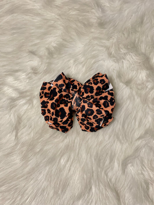 Cheetah Tassel Baby Headband
