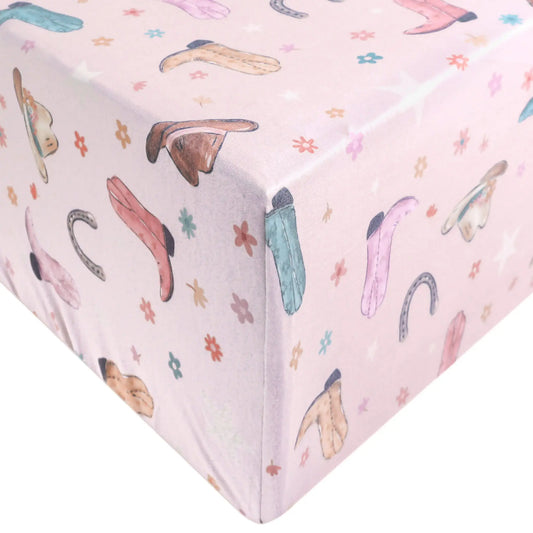 Cheyenne Premium Fitted Crib Sheet