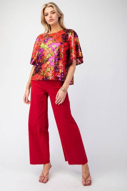 Red Soft Stretch Twill pants