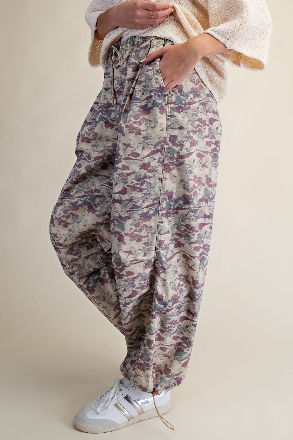 Mulberry Camouflage Printed Twill Pants