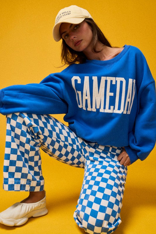 Royal Blue Gameday Sweatshirt