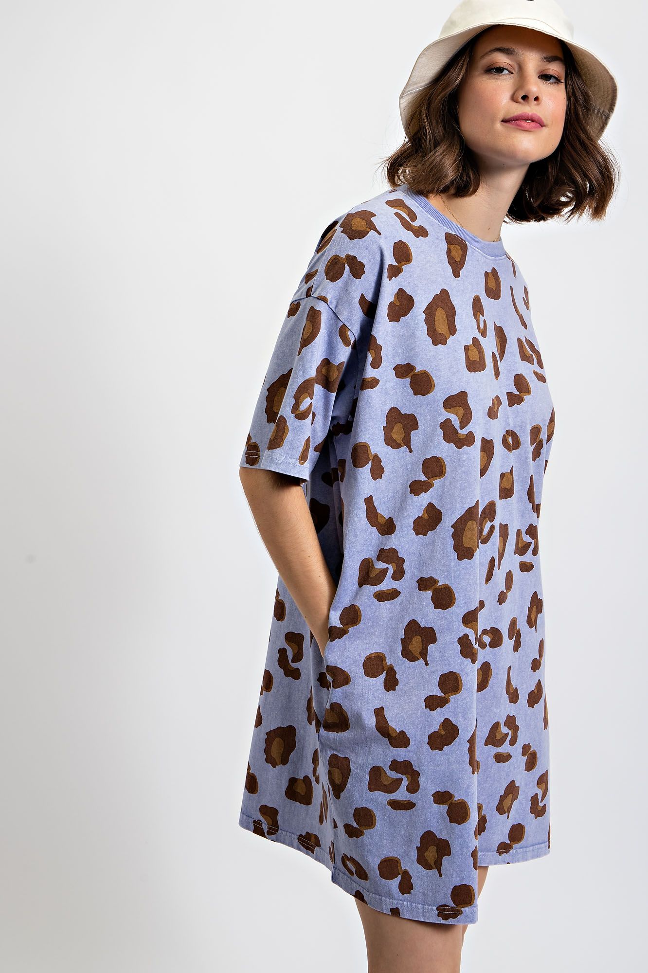 Sally Leopard Dress