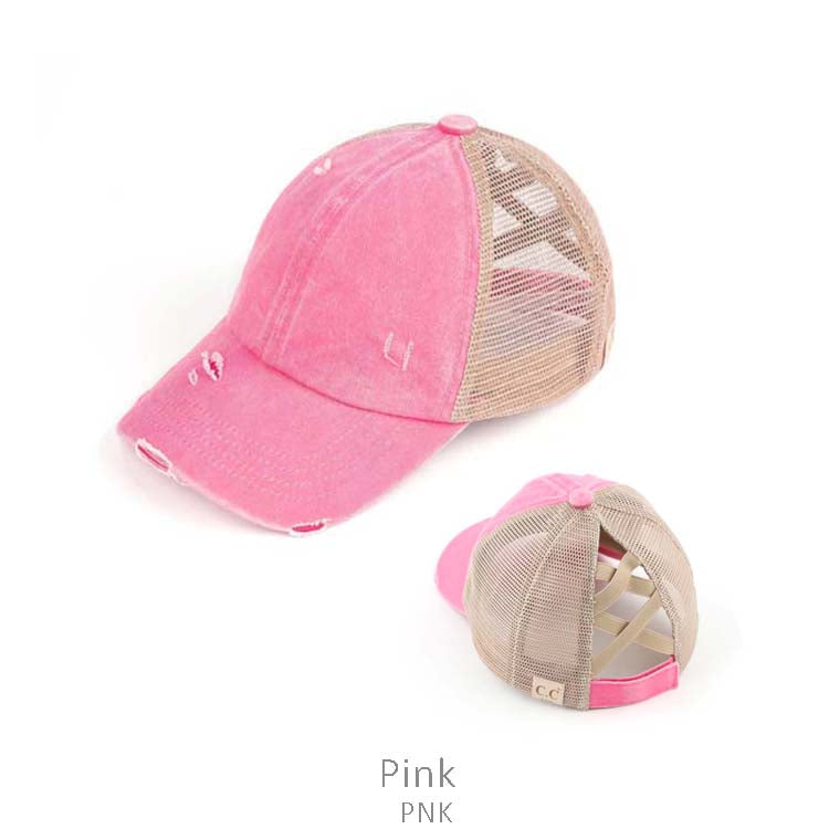Pink Kids Ball Cap