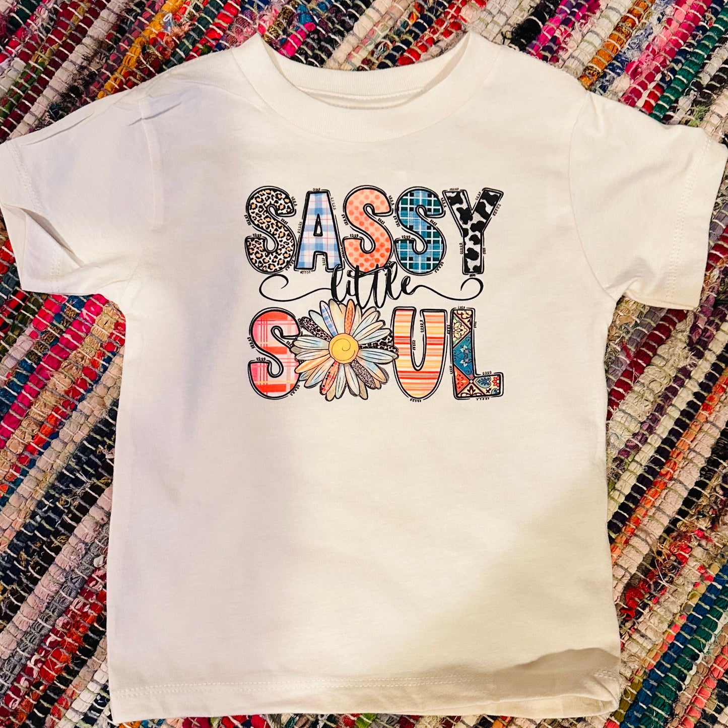 Girls Youth Sassy Little Soul Tee