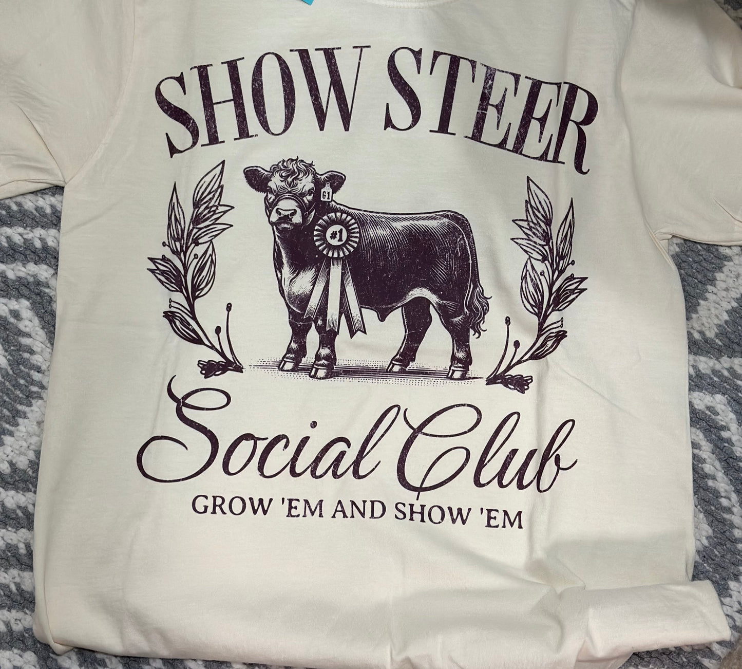 Show Steer Social Club Tee