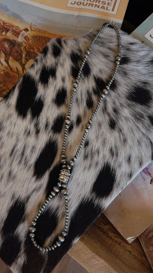 30" Sterling Silver Lasso Lariat Necklace