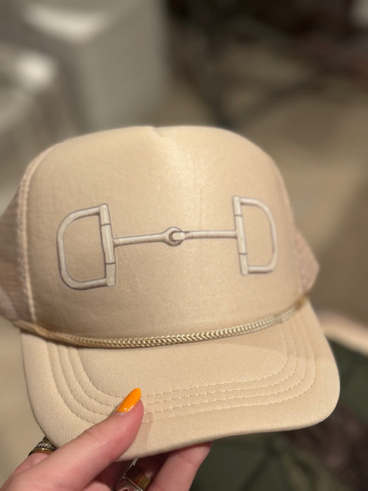 Tan on Tan Bit Trucker-LF