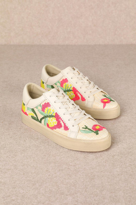Gaby Floral Sneaker