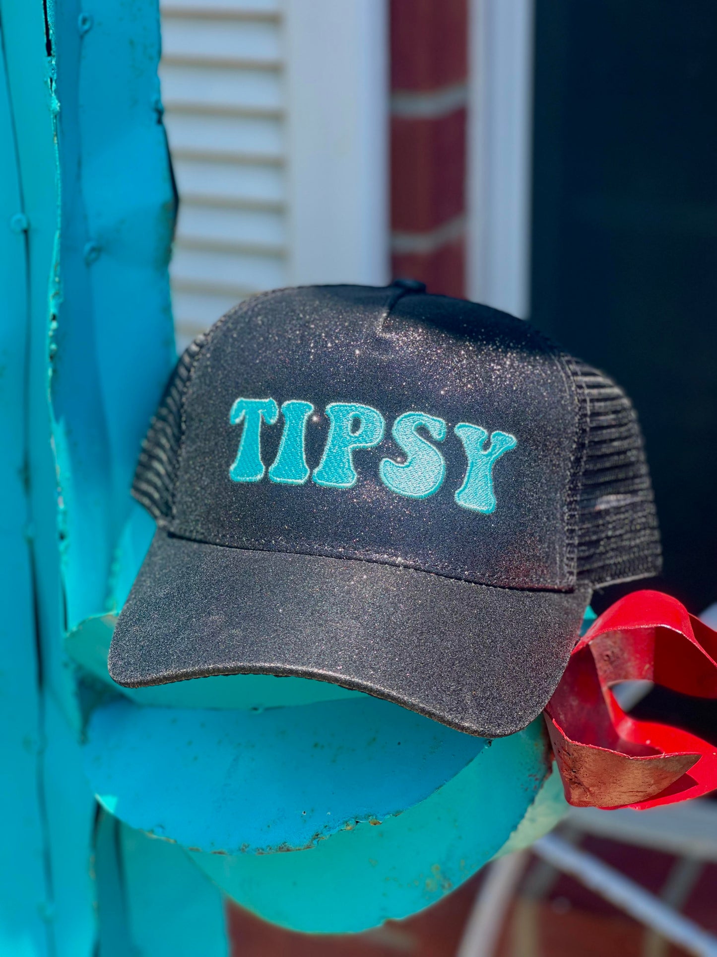 Tipsy Sparkly Cap
