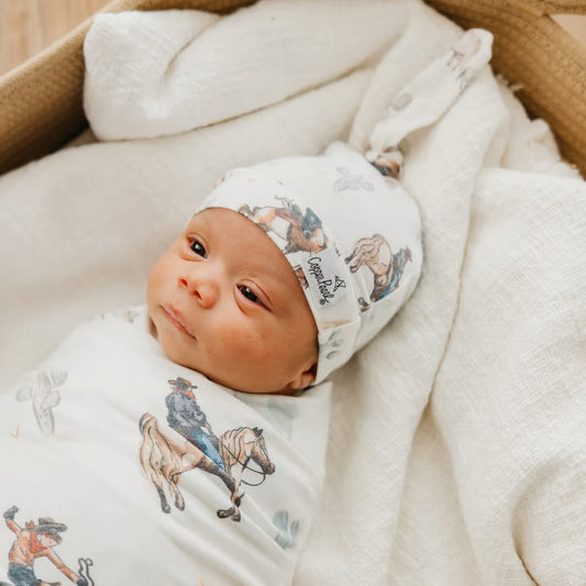 Boone Top Knot Hat 0-4 mo