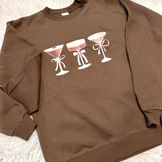 Triple Martini Sweatshirt
